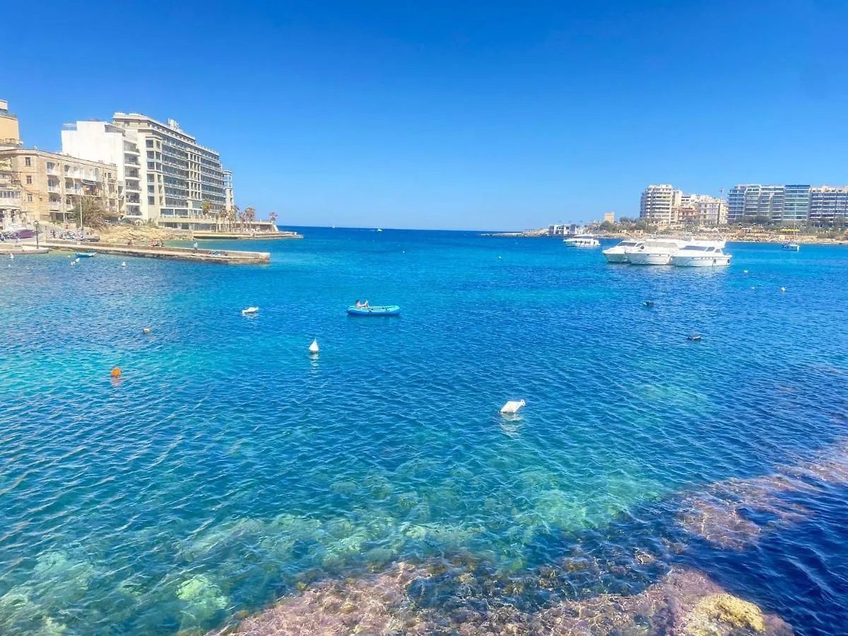 F8 1 Seaview Room, Living And Bathroom Shared , Stjulians San Giuliano 0*,  Malta